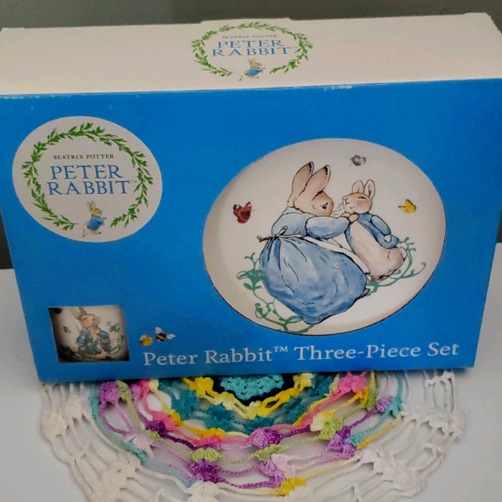 Peter Rabbit three piece set